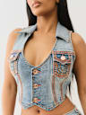 SUPER QT DENIM VEST
