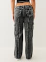 BOBBI LOW RISE BIG T RELAXED CARGO PANT