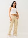PANTALONES CARGO RELAJADOS BOBBI BIG T DE TIRO BAJO