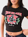 CRYSTAL WESTERN BABY TEE