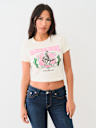 CRYSTAL WESTERN BABY TEE