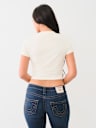 CRYSTAL WESTERN BABY TEE