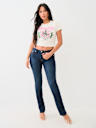 CRYSTAL WESTERN BABY TEE