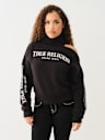 TURTLENECK COLD SHOULDER SWEATER