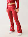 CRYSTAL TIGER FLARED SWEAT PANT