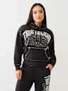 L.A. CITYSCAPE EMBROIDERED BOYFRIEND HOODIE
