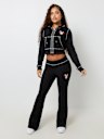 TRUE RELIGION X PLAYBOY CRYSTAL BOOTCUT SWEAT PANT