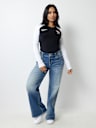 CAMISETA DE MANGA LARGA RAGLÁN PLAYBOY X TRUE RELIGION
