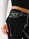 JEANS ACAMPANADOS DE TIRO BAJO JOEY SUPER T