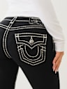 BECCA SUPER T MID RISE BOOTCUT JEAN