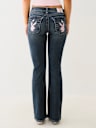 TRUE RELIGION X PLAYBOY BECCA MID RISE BOOTCUT JEAN