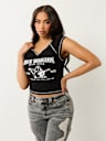 RIBBED WORLD TOUR NOTCH BABY TEE