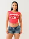 RIBBED WORLD TOUR NOTCH BABY TEE