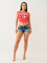 RIBBED WORLD TOUR NOTCH BABY TEE