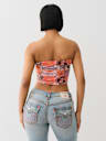 TROPICAL MESH TUBE TOP