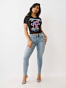 CRYSTAL LEOPARD BABY TEE