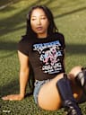 CRYSTAL LEOPARD BABY TEE