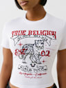 CAMISETA PEQUEÑA CON LEOPARDO DE CRISTALES