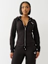 LUREX EMBROIDERED WORLD TOUR ZIP HOODIE