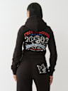 LUREX EMBROIDERED WORLD TOUR ZIP HOODIE
