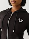 LUREX EMBROIDERED WORLD TOUR ZIP HOODIE