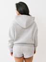 LOGO APPLIQUE BOYFRIEND HOODIE