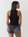 MESH HORSESHOE TANK TOP