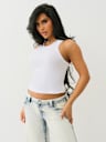 MESH HORSESHOE TANK TOP
