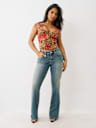 BECCA MID RISE BOOTCUT JEAN