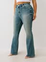JEANS CORTE DE BOTA BECCA DE TIRO MEDIO TALLA PLUS