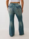 JEANS CORTE DE BOTA BECCA DE TIRO MEDIO TALLA PLUS