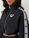 SHRUNKEN NYLON TRACK JACKET