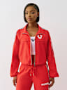 SHRUNKEN NYLON TRACK JACKET