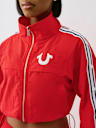 SHRUNKEN NYLON TRACK JACKET