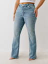 PLUS BECCA ‘I LOVE TRUE RELIGION’ MID RISE BOOTCUT JEAN