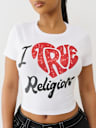 CAMISETA PEQUEÑA “I LOVE TRUE RELIGION”
