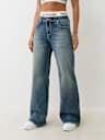 JEANS HOLGADOS CON DETALLE DE BOXER REMOVIBLE BOBBI