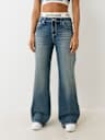 JEANS HOLGADOS CON DETALLE DE BOXER REMOVIBLE BOBBI