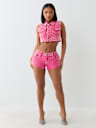 CROPPED BIG T VEST