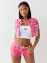 CROPPED BIG T VEST
