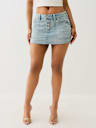 SADIE FRAYED MINI SKIRT