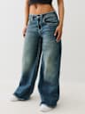 JESSIE WINGED BIG T BAGGY JEAN