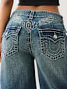 JESSIE WINGED BIG T BAGGY JEAN