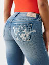 BILLIE MID RISE BUDDHA POCKET STRAIGHT JEAN