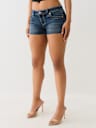 JOEY 'I LOVE TRUE RELIGION' LOW RISE SHORT