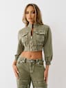 VINTAGE BIG T CROPPED CARPENTER JACKET