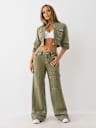 VINTAGE BIG T CROPPED CARPENTER JACKET
