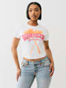 PALM TREE CRYSTAL LOGO BABY TEE