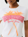 PALM TREE CRYSTAL LOGO BABY TEE