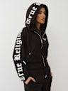 CRYSTAL RELAXED ZIP HOODIE